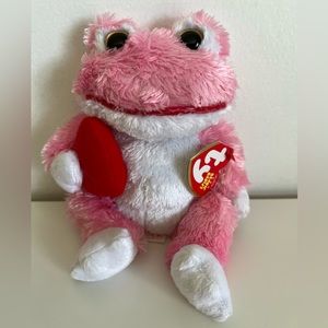 Valentine’s Day Froggy Beanie Baby Lovie